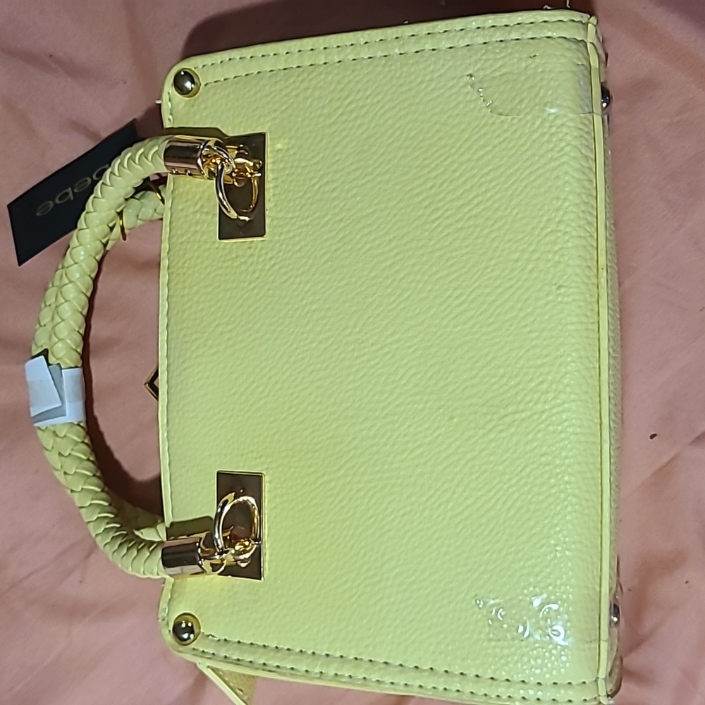 NEW! Bebe Women's Alexandra Small Satchel Bag - Picture 4 of 8